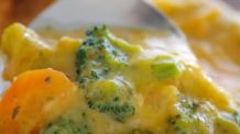 Fácil BROCCOLI SOPA DE QUEIJO Receita | Sopa de queijo cheddar PANERA brócolis